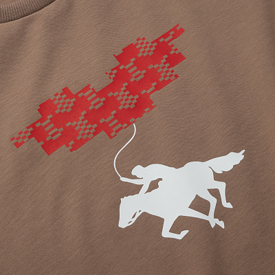 Футболка Комфорт / Equestrian / бежевая